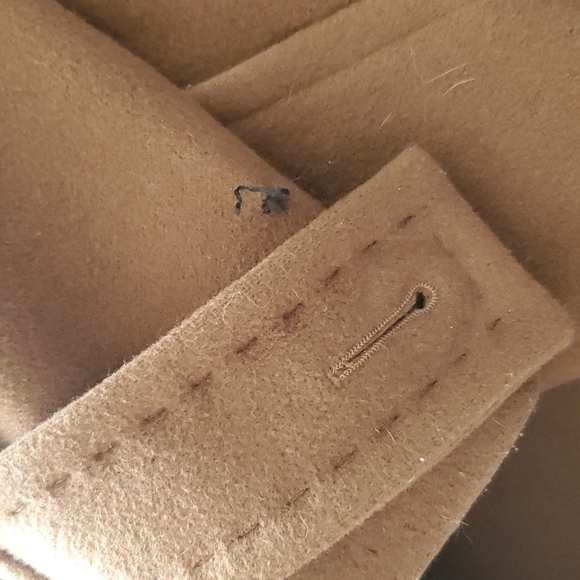 Babaton Cashmere & Wool Coat, Camel, Size Small - Picture 11 of 12